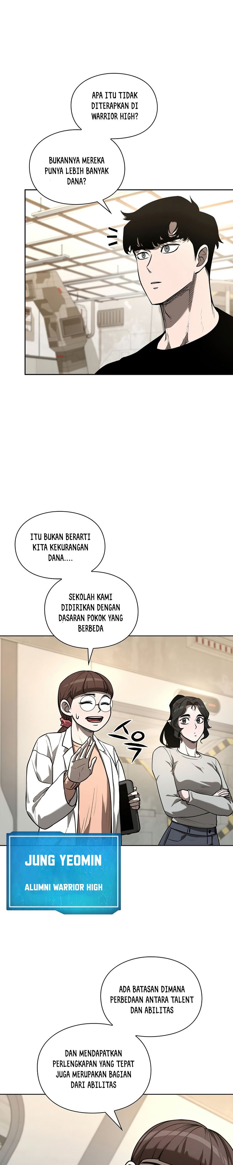 Warrior High School – Dungeon Raid Department Chapter 18 Bahasa Indonesia