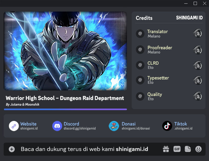Warrior High School – Dungeon Raid Department chapter 40