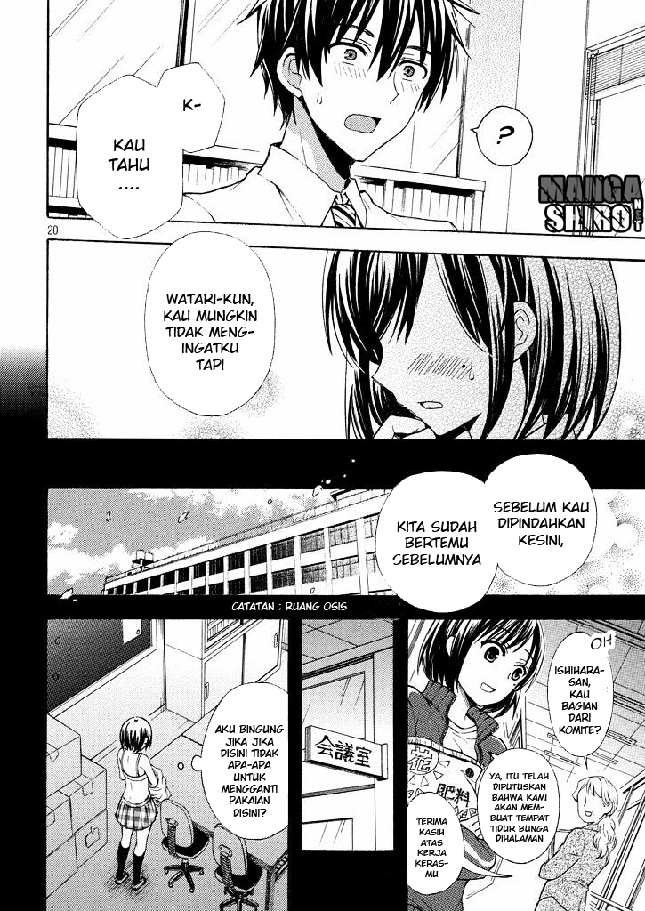 Watari-kun no xx ga Houkai Sunzen Chapter 08