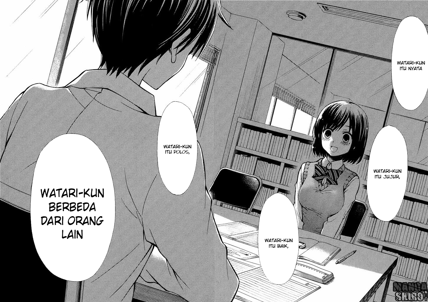 Watari-kun no xx ga Houkai Sunzen Chapter 08