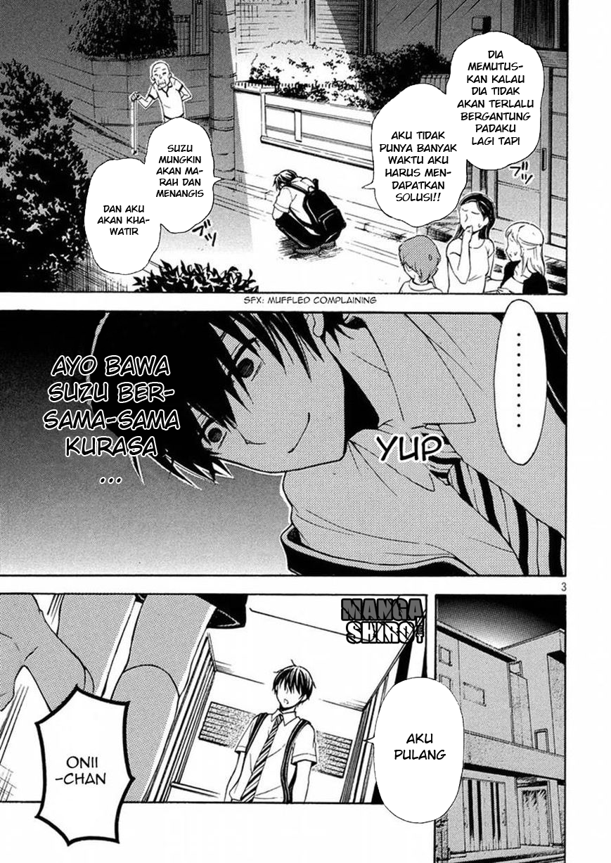 Watari-kun no xx ga Houkai Sunzen chapter 10