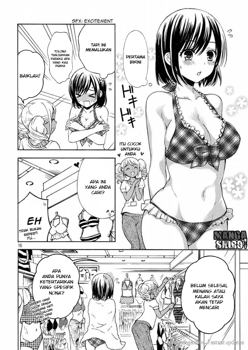 Watari-kun no xx ga Houkai Sunzen chapter 10