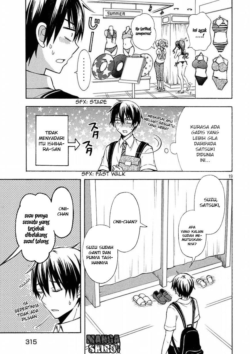 Watari-kun no xx ga Houkai Sunzen chapter 10