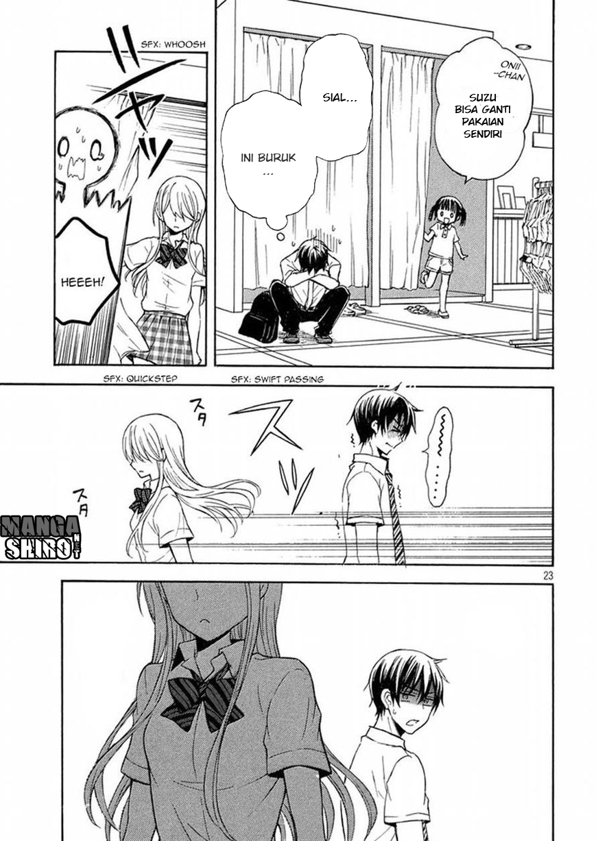 Watari-kun no xx ga Houkai Sunzen chapter 10