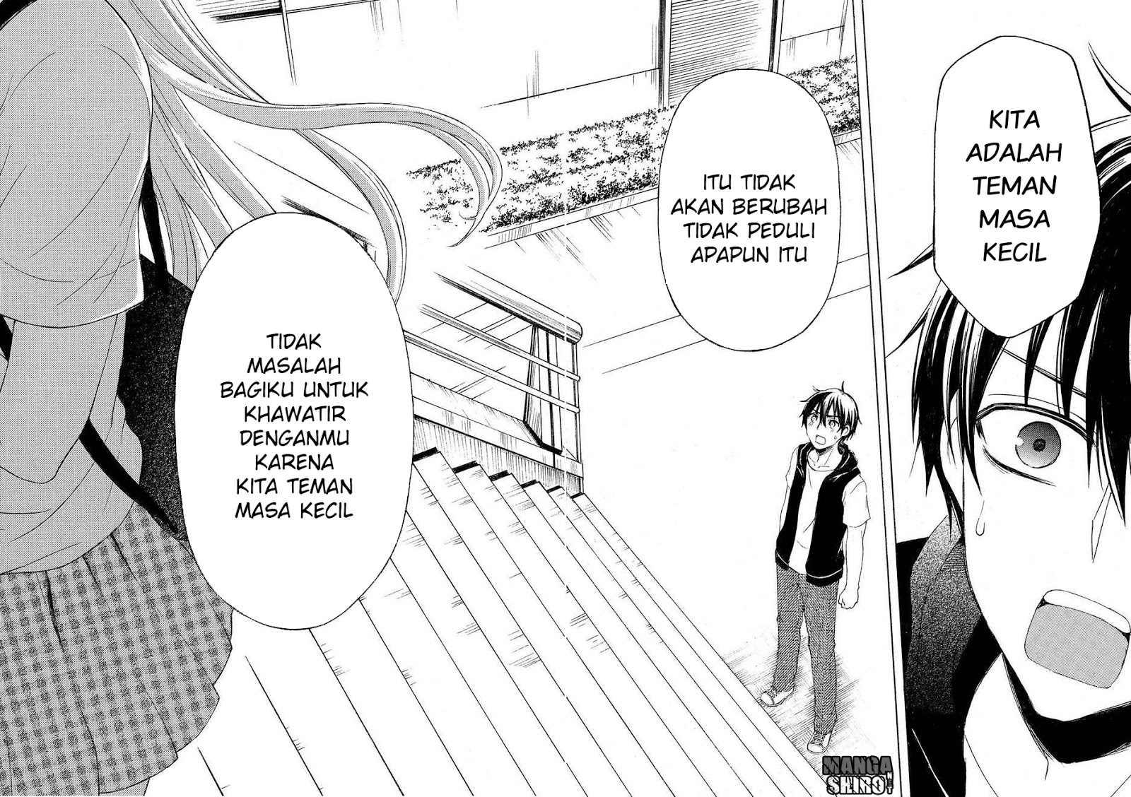 Watari-kun no xx ga Houkai Sunzen chapter 21