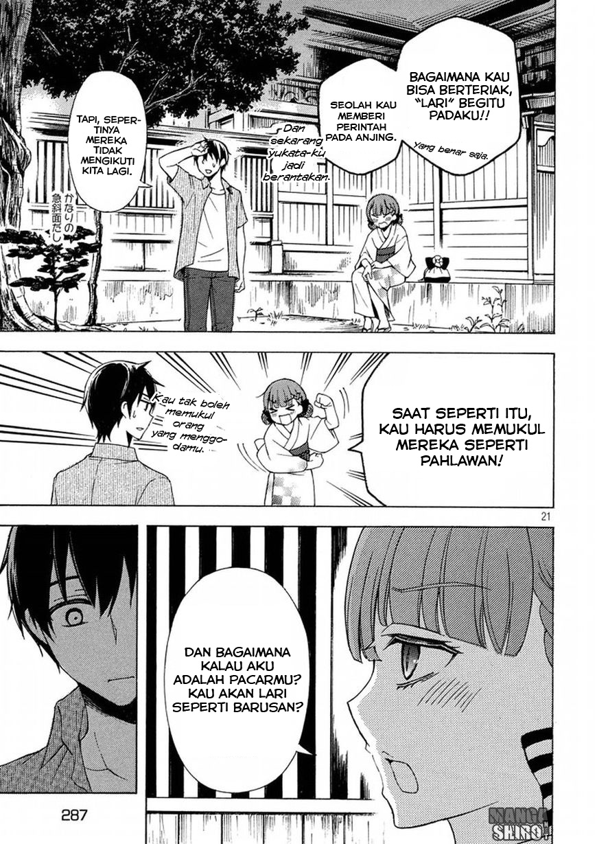 Watari-kun no xx ga Houkai Sunzen Chapter 27 Bahasa Indonesia