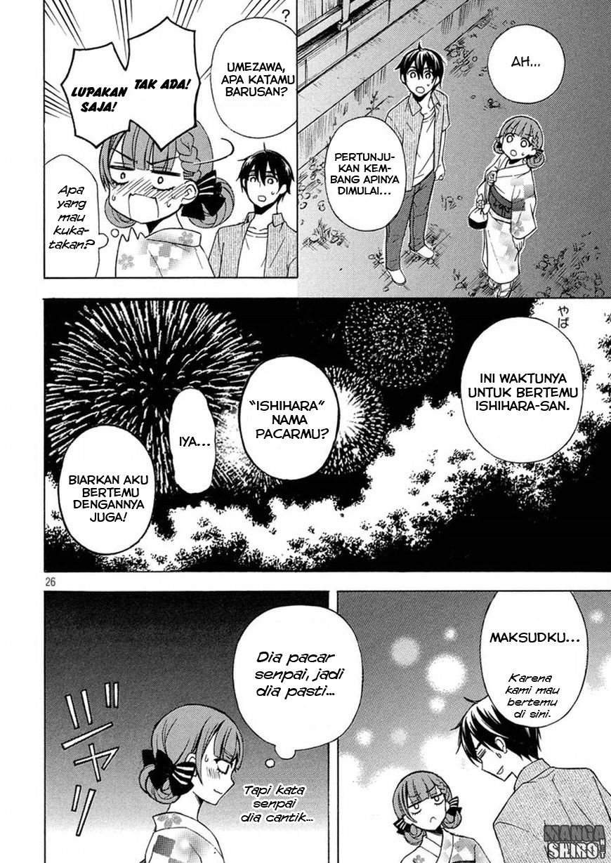 Watari-kun no xx ga Houkai Sunzen Chapter 27 Bahasa Indonesia