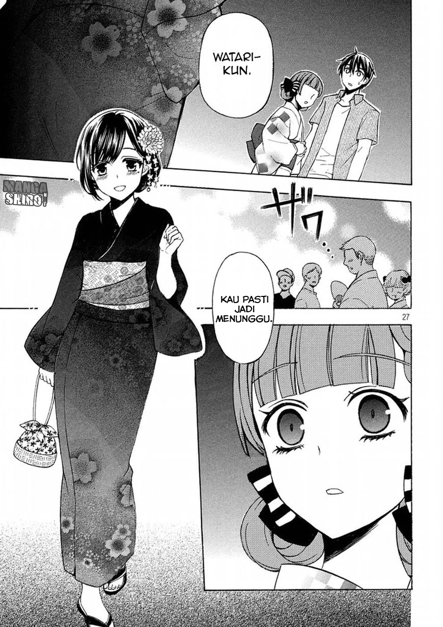 Watari-kun no xx ga Houkai Sunzen Chapter 27 Bahasa Indonesia