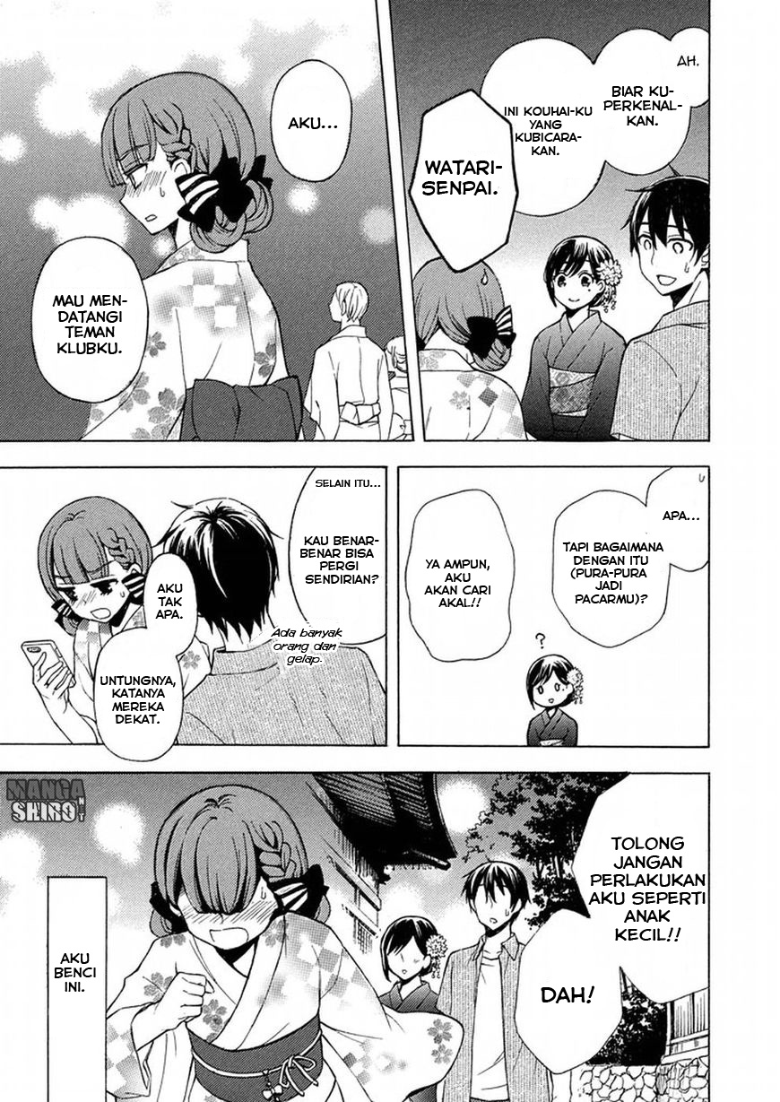 Watari-kun no xx ga Houkai Sunzen Chapter 27 Bahasa Indonesia