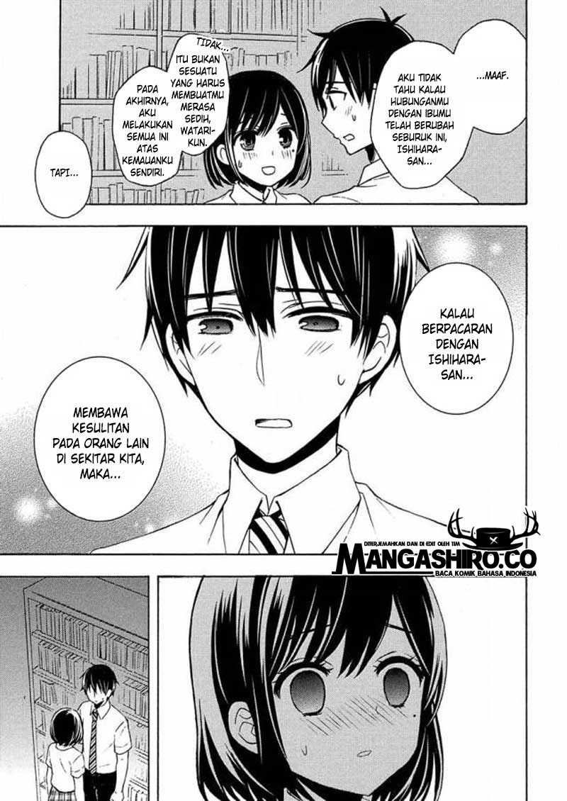 Watari-kun no xx ga Houkai Sunzen chapter 40