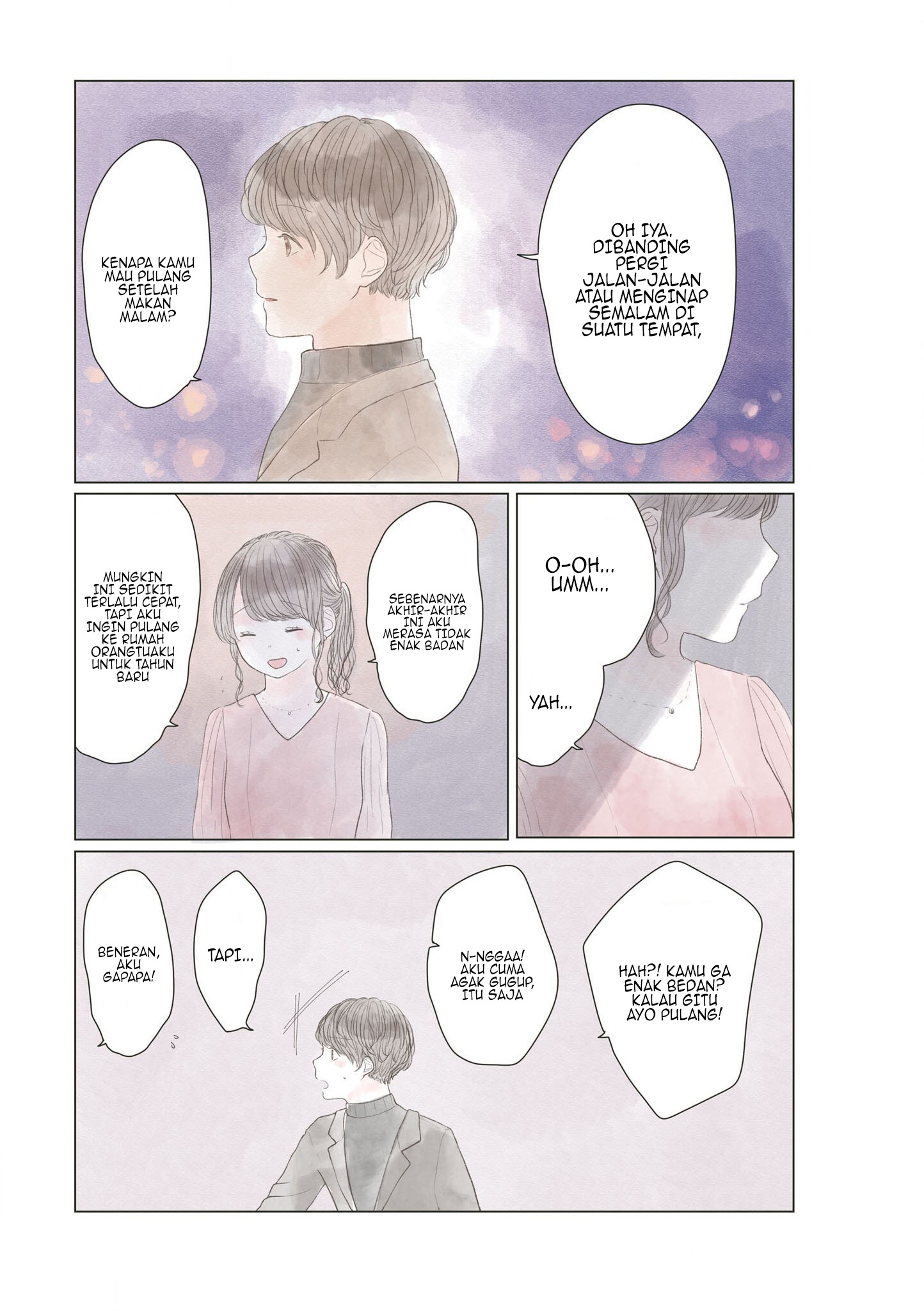 “Watashi ga Inakute mo Shiawase ni natte Kudasai” Nante, Fuzaken na chapter 4