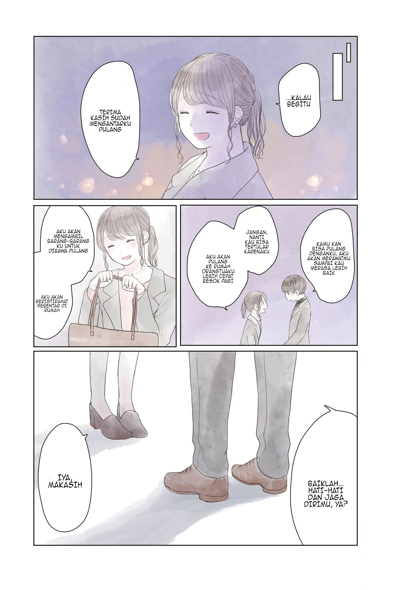 “Watashi ga Inakute mo Shiawase ni natte Kudasai” Nante, Fuzaken na chapter 4