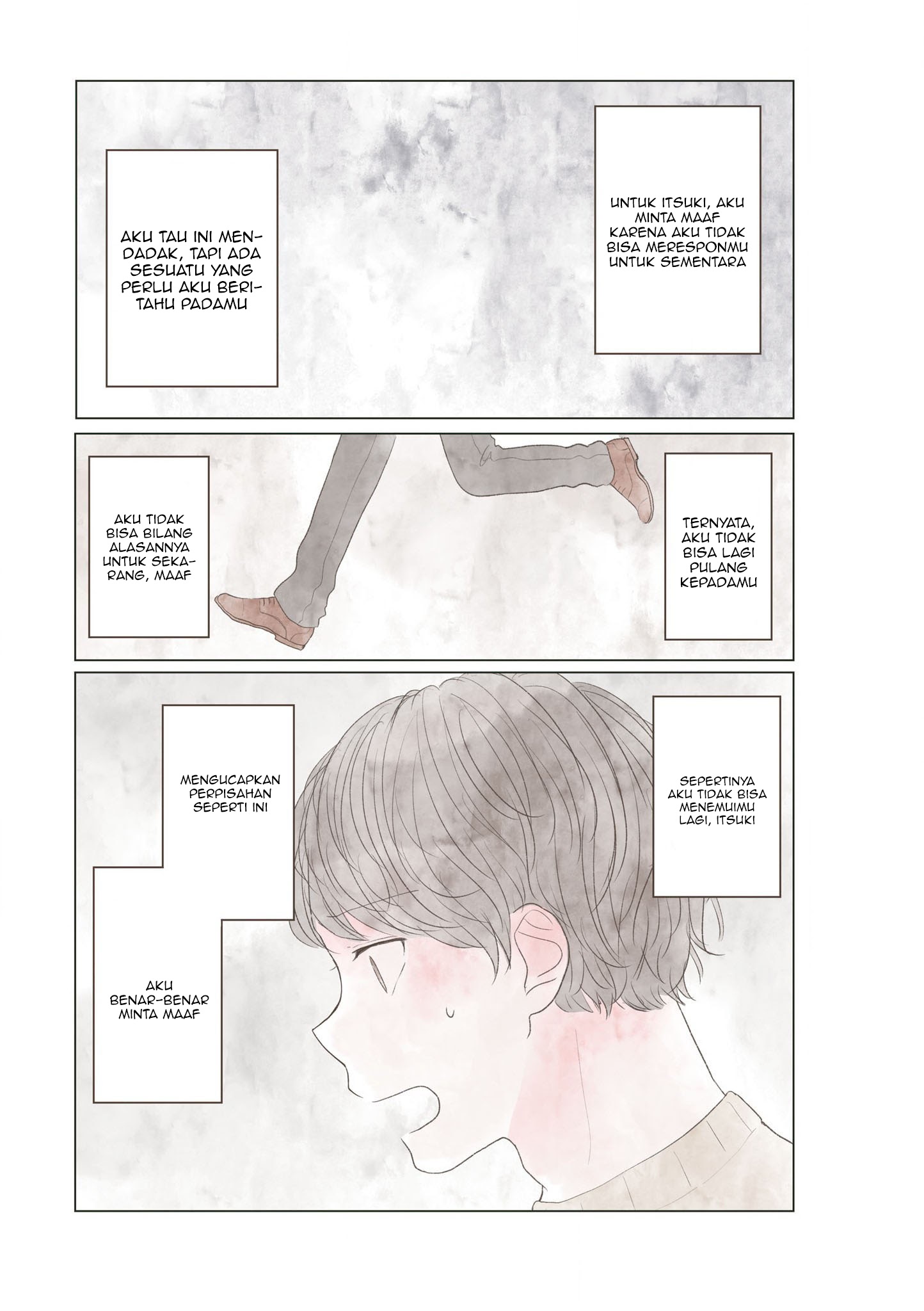 “Watashi ga Inakute mo Shiawase ni natte Kudasai” Nante, Fuzaken na chapter 5