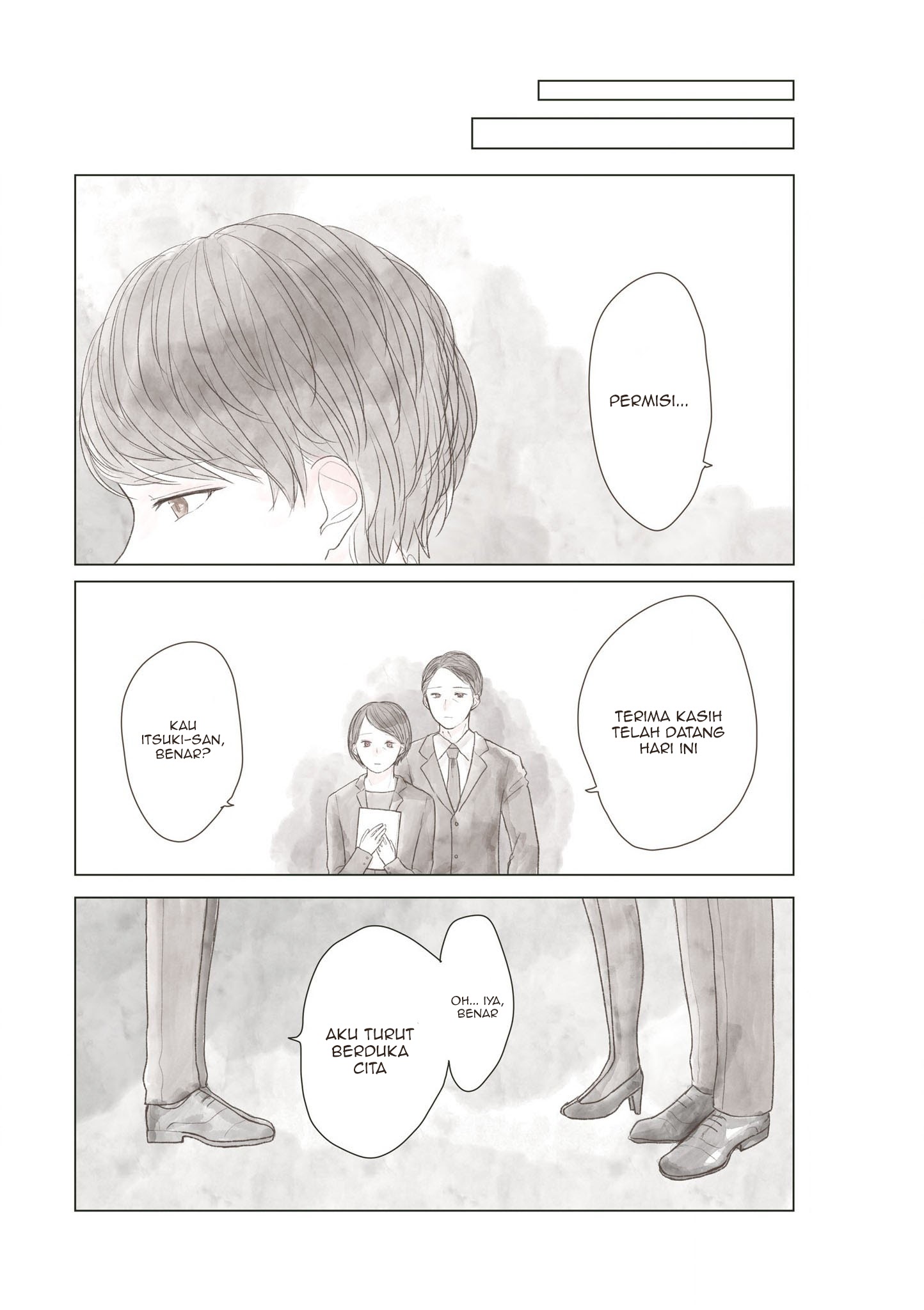 “Watashi ga Inakute mo Shiawase ni natte Kudasai” Nante, Fuzaken na chapter 5