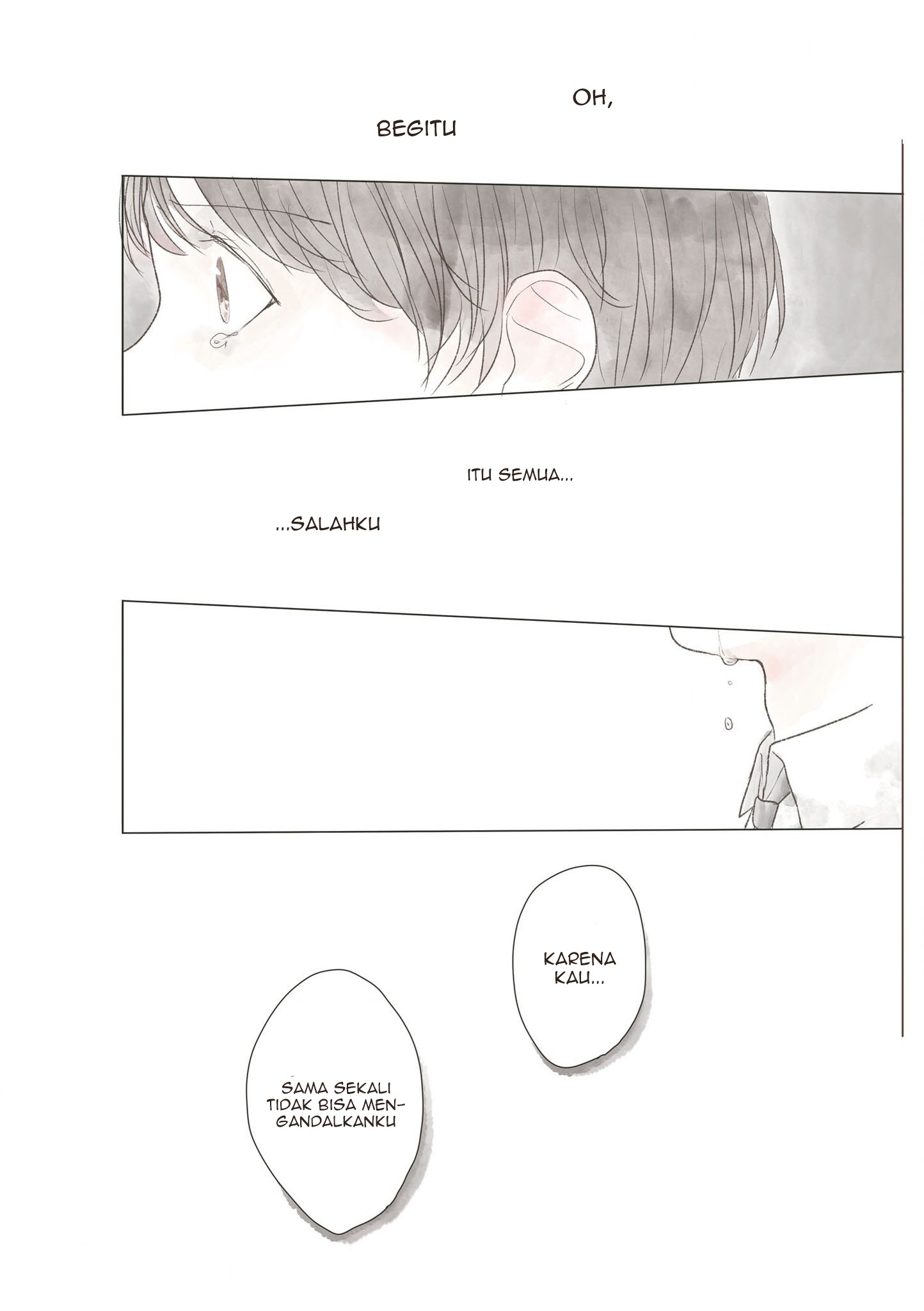 “Watashi ga Inakute mo Shiawase ni natte Kudasai” Nante, Fuzaken na chapter 5