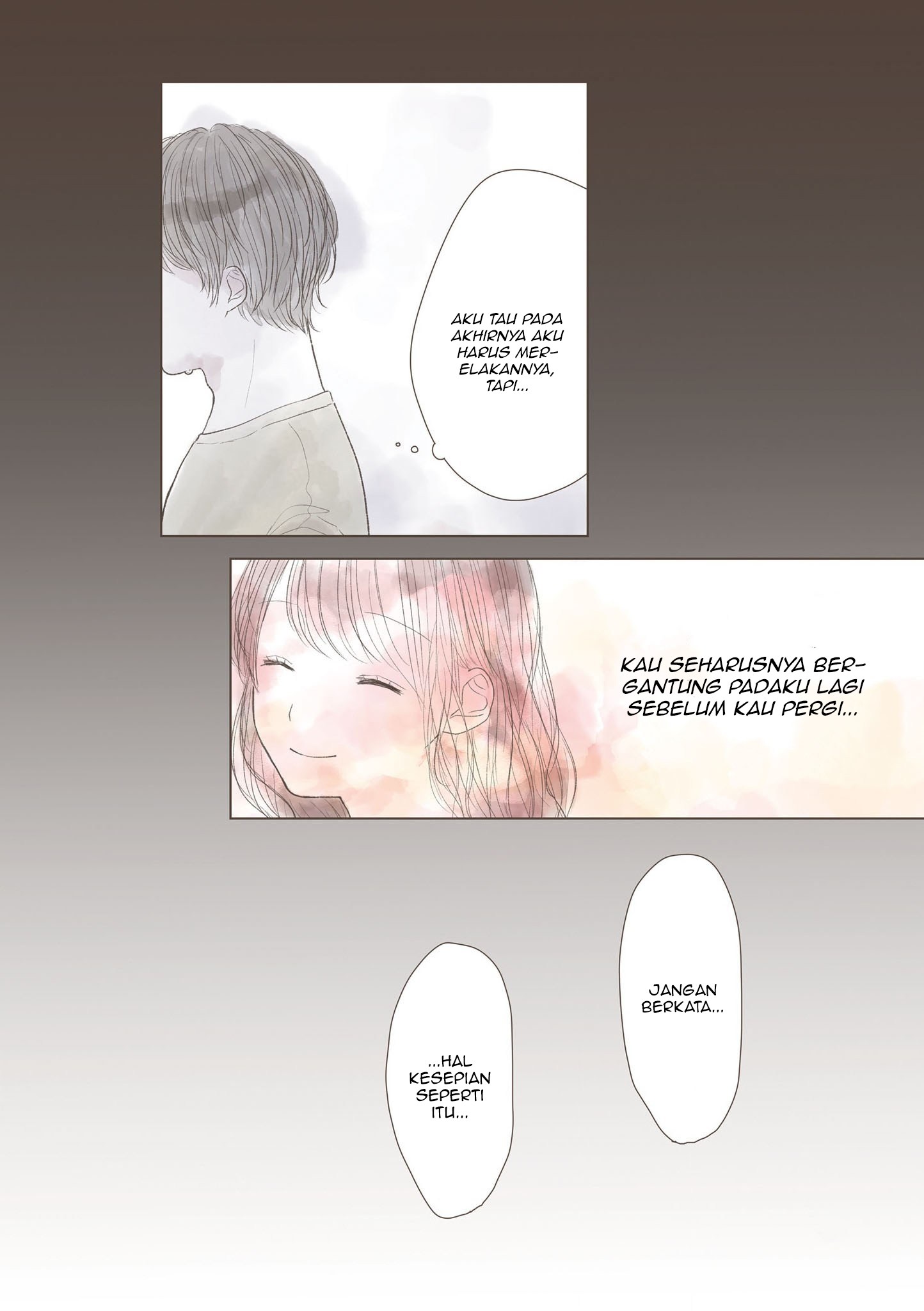 “Watashi ga Inakute mo Shiawase ni natte Kudasai” Nante, Fuzaken na chapter 7