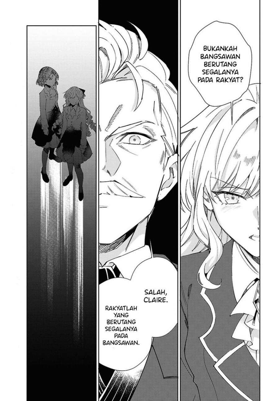 Watashi no Oshi wa Akuyaku Reijou Chapter 56 Bahasa Indonesia