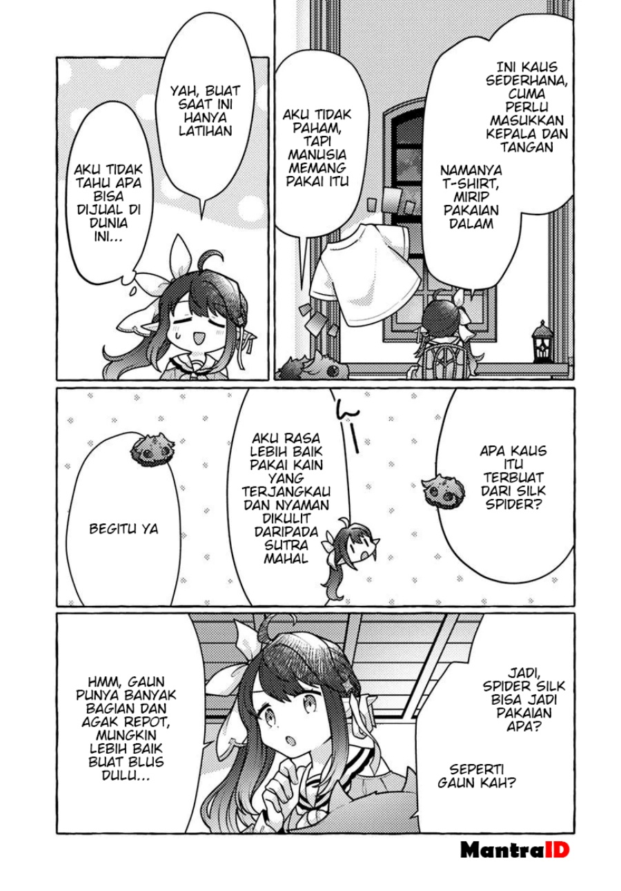 Watashi Kumo na Monster wo Tame Shitanode Chapter 03 Bahasa Indonesia