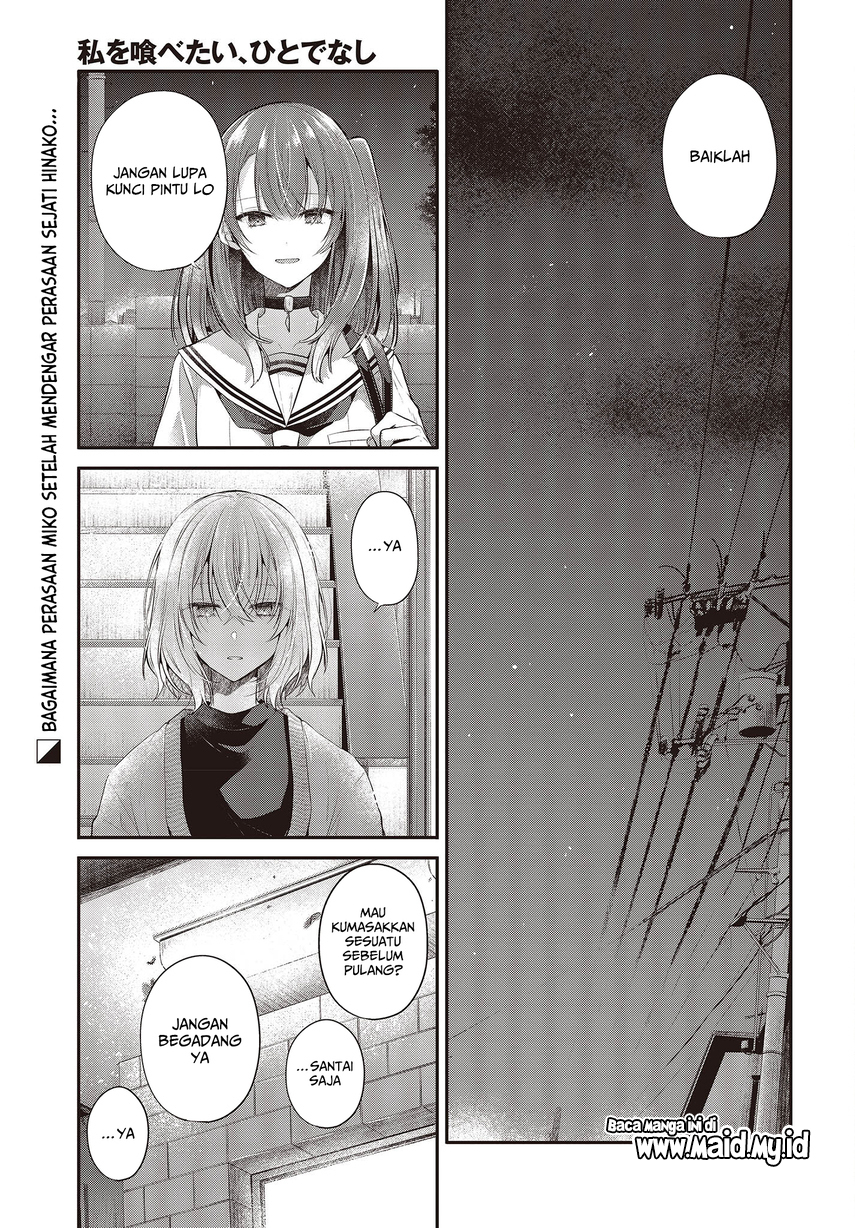 Watashi o Tabetai, Hitodenashi Chapter 27 Bahasa Indonesia