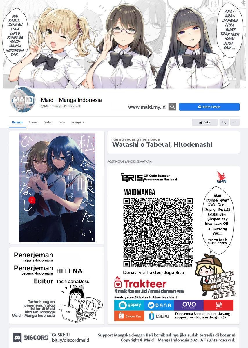 Dilarang COPAS - situs resmi www.mangacanblog.com - Komik watashi o tabetai hitodenashi 037 - chapter 37 38 Indonesia watashi o tabetai hitodenashi 037 - chapter 37 Terbaru 1|Baca Manga Komik Indonesia|Mangacan