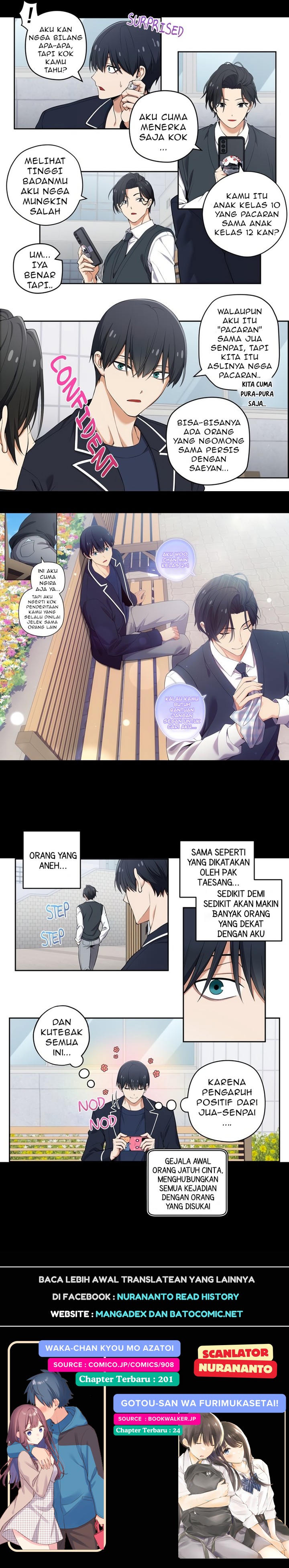 We’re Not Dating!! Chapter 64 Bahasa Indonesia