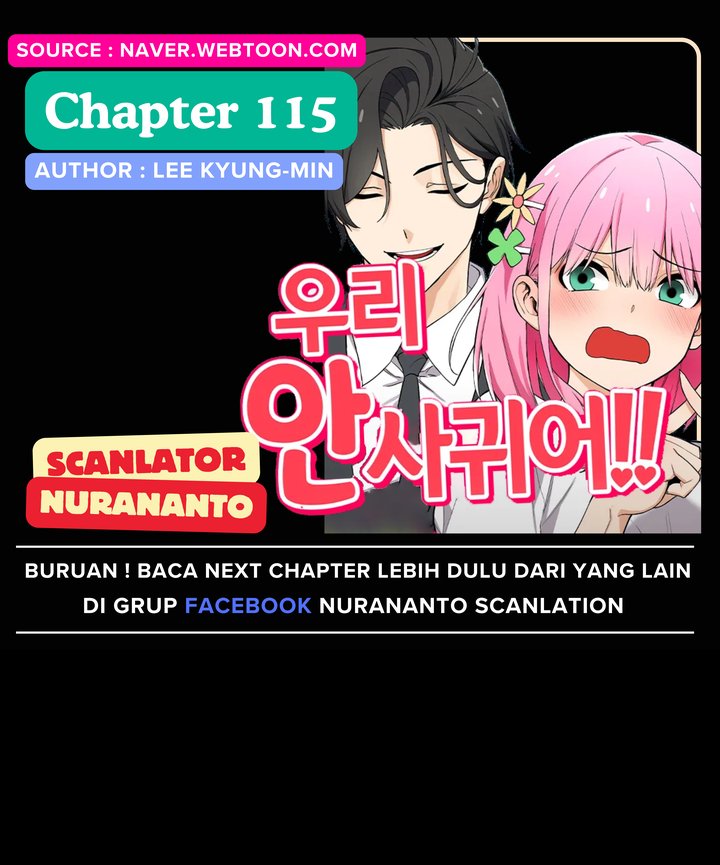 We’re Not Dating!! Chapter 115 Bahasa Indonesia