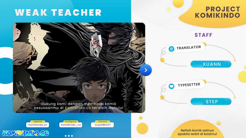 Weak Teacher Chapter 103 Bahasa Indonesia