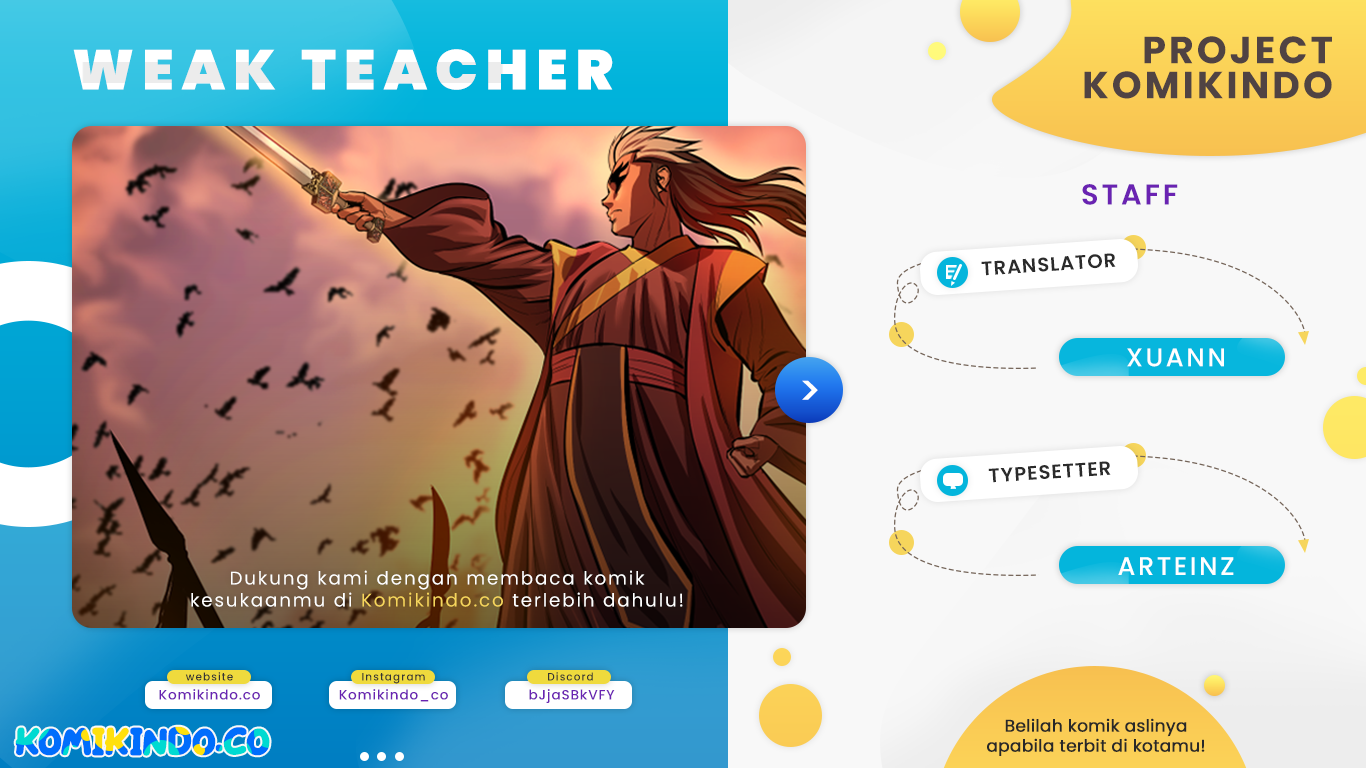 Weak Teacher Chapter 109 Bahasa Indonesia