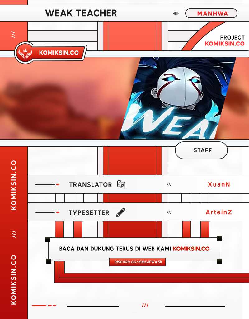 Weak Teacher Chapter 124 Bahasa Indonesia