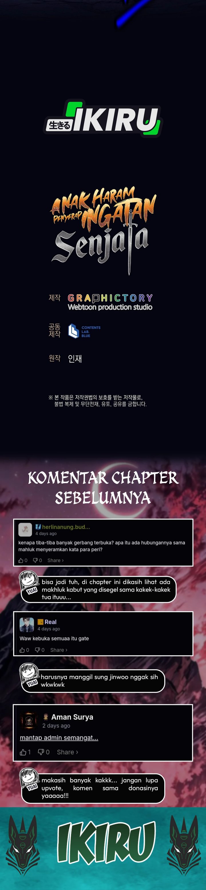 Weapon-Eating Bastard Chapter 64 Bahasa Indonesia