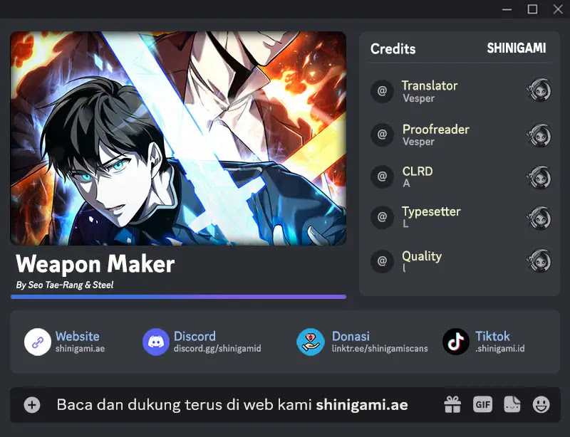 Weapon Maker chapter 41