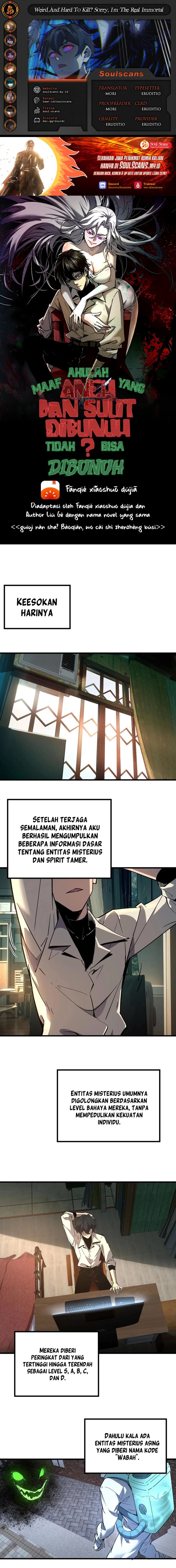 Weird and Hard to Kill? Sorry, I’m the Real Immortal chapter 54