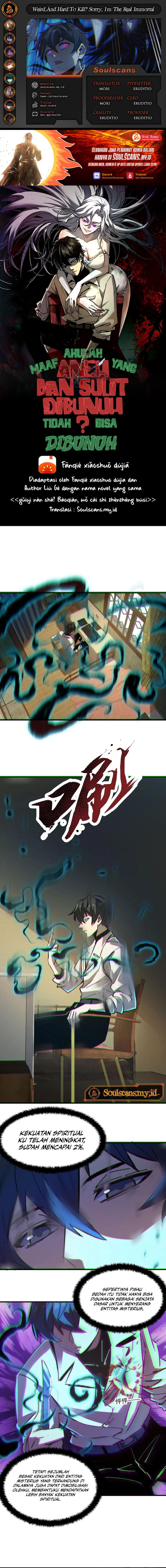 Weird and Hard to Kill? Sorry, I’m the Real Immortal Chapter 55 Bahasa Indonesia