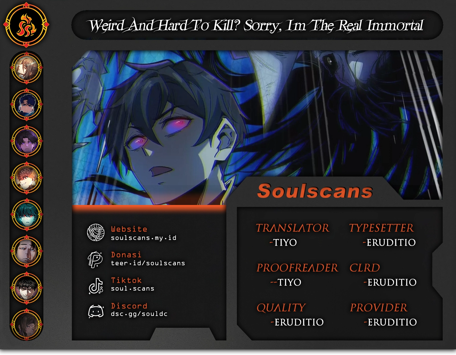 Weird and Hard to Kill? Sorry, I’m the Real Immortal chapter 77