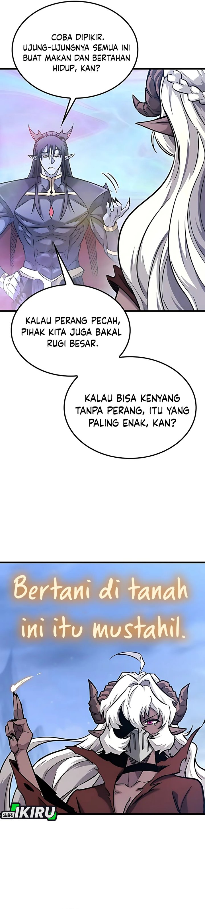What A Bountiful Harvest, Demon Lord! Chapter 42 Bahasa Indonesia