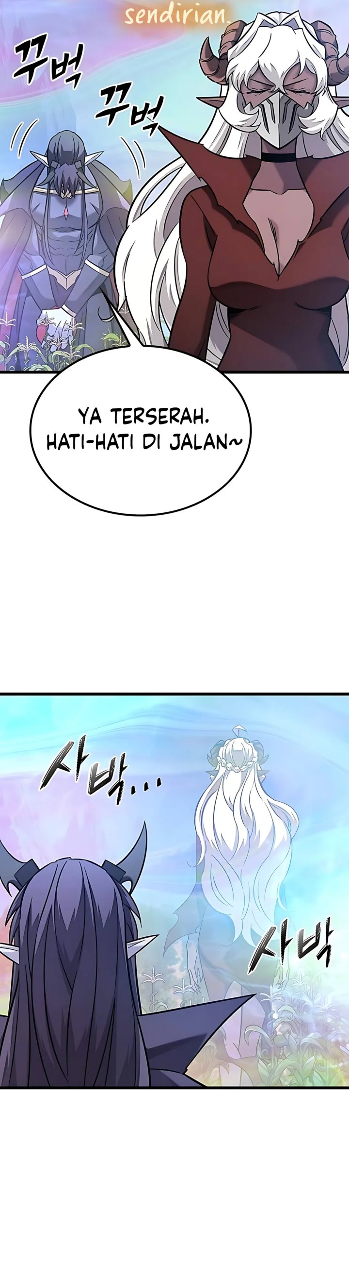 What A Bountiful Harvest, Demon Lord! Chapter 42 Bahasa Indonesia