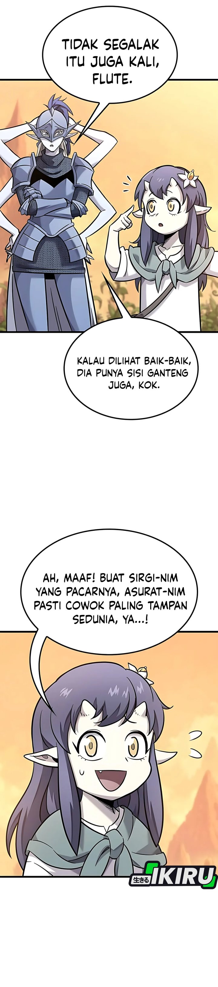 What A Bountiful Harvest, Demon Lord! Chapter 42 Bahasa Indonesia