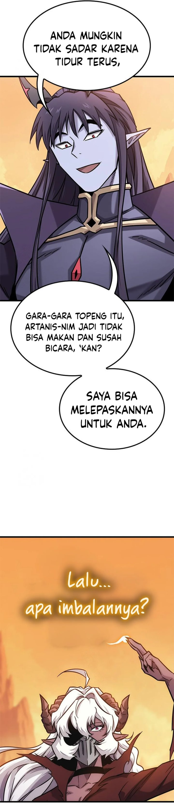What A Bountiful Harvest, Demon Lord! Chapter 44 Bahasa Indonesia