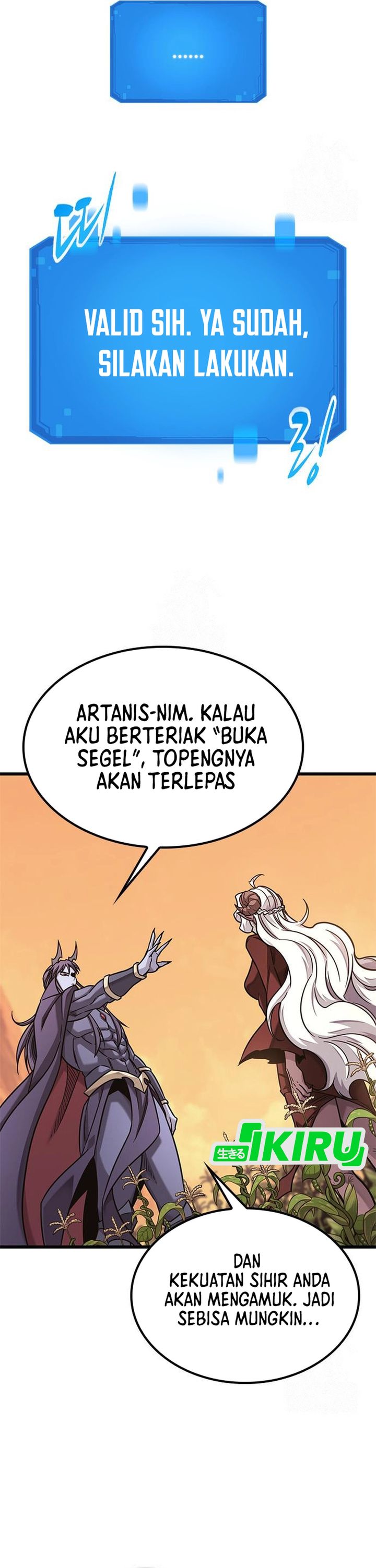 What A Bountiful Harvest, Demon Lord! Chapter 45 Bahasa Indonesia