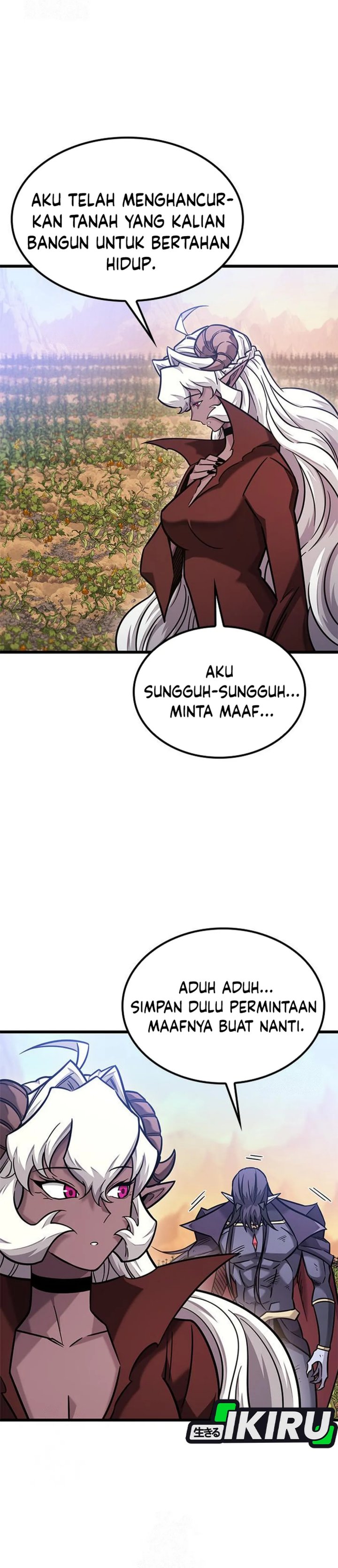 What A Bountiful Harvest, Demon Lord! Chapter 46 Bahasa Indonesia