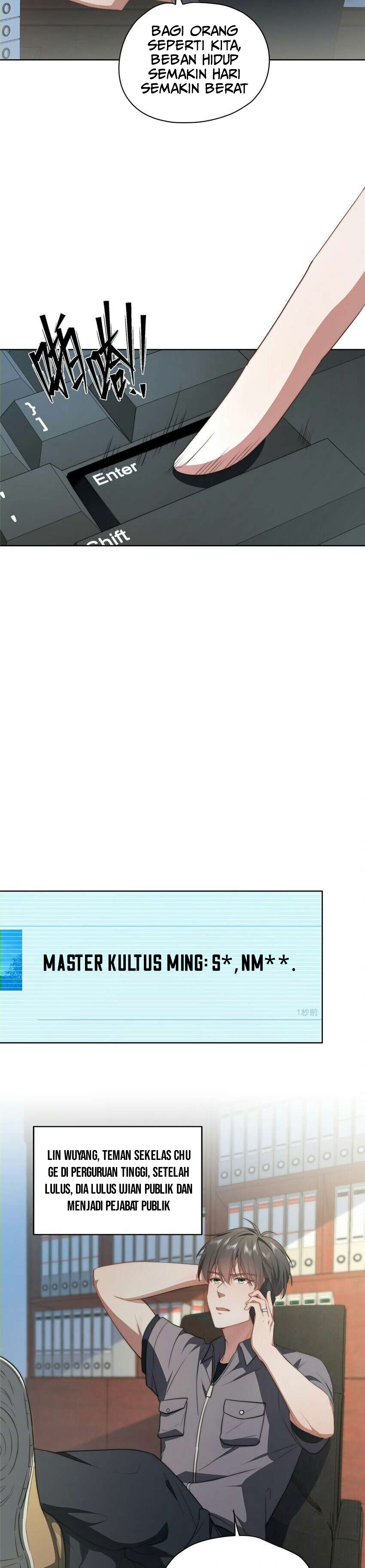 What Do You Do If the Heroine Escapes From Your Novel Chapter 15 Bahasa Indonesia