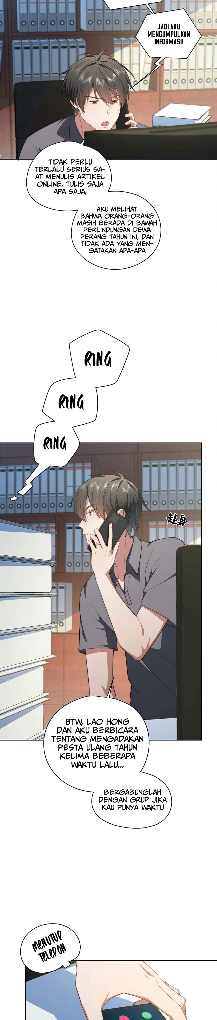 What Do You Do If the Heroine Escapes From Your Novel Chapter 15 Bahasa Indonesia