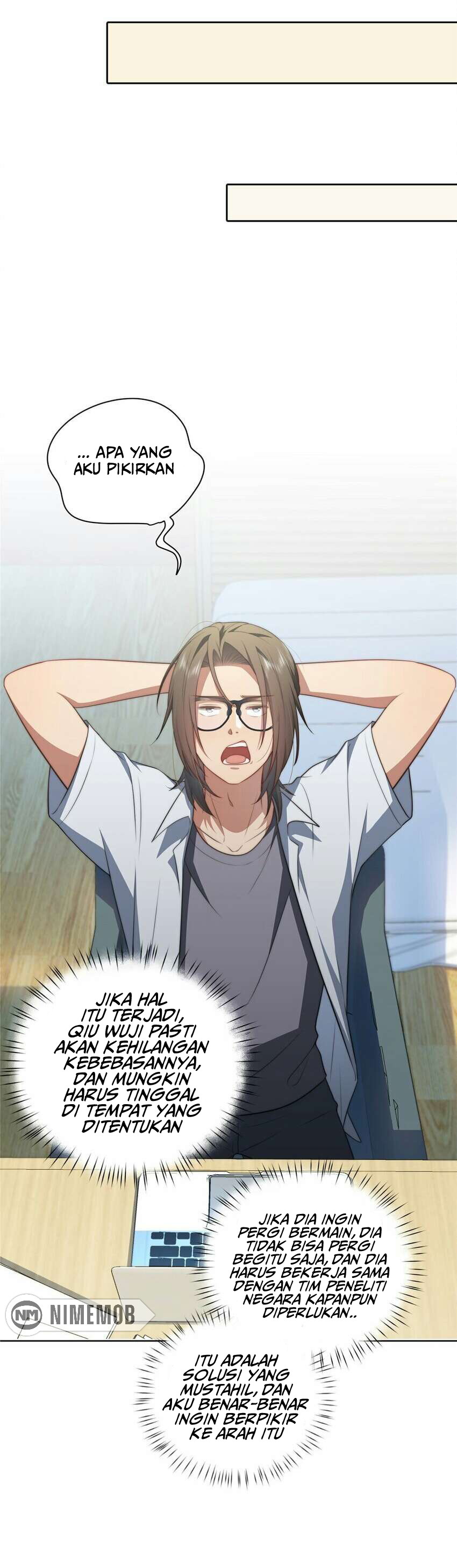 What Do You Do If the Heroine Escapes From Your Novel Chapter 15 Bahasa Indonesia