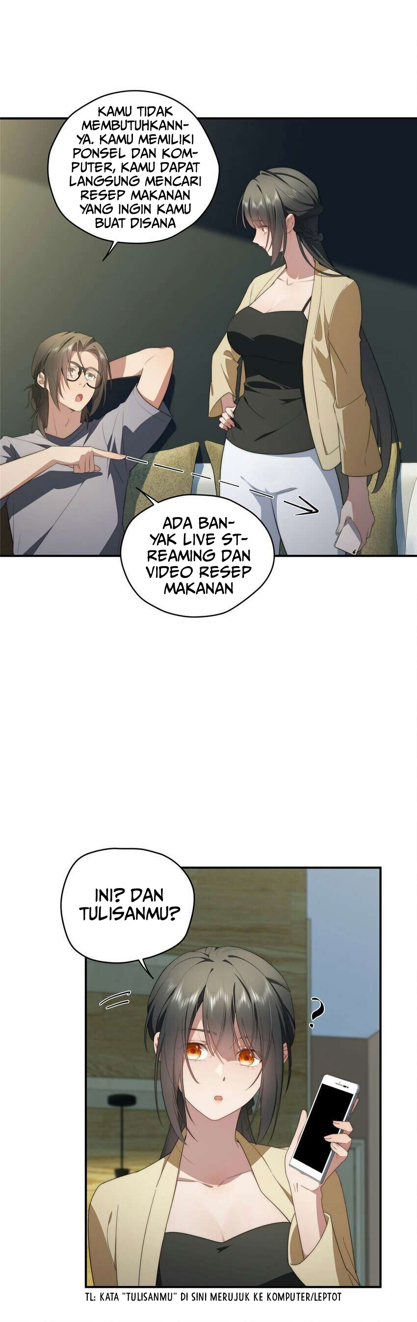 What Do You Do If the Heroine Escapes From Your Novel Chapter 26 Bahasa Indonesia