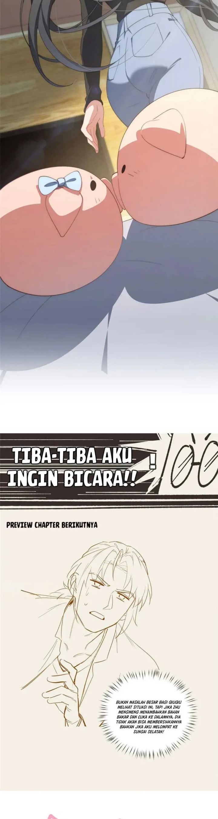 What Do You Do If the Heroine Escapes From Your Novel Chapter 127 Bahasa Indonesia