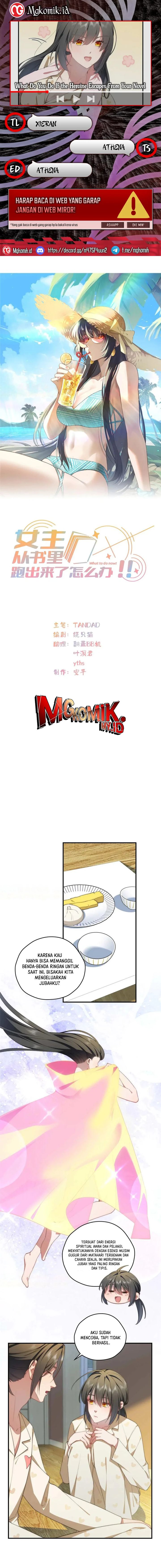 What Do You Do If the Heroine Escapes From Your Novel Chapter 135 Bahasa Indonesia