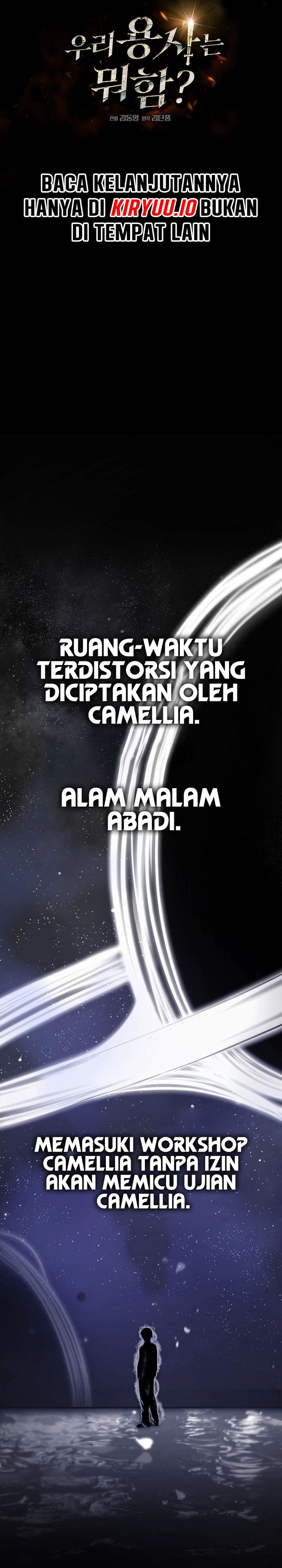 What’s Our Hero Doing? Chapter 45 Bahasa Indonesia