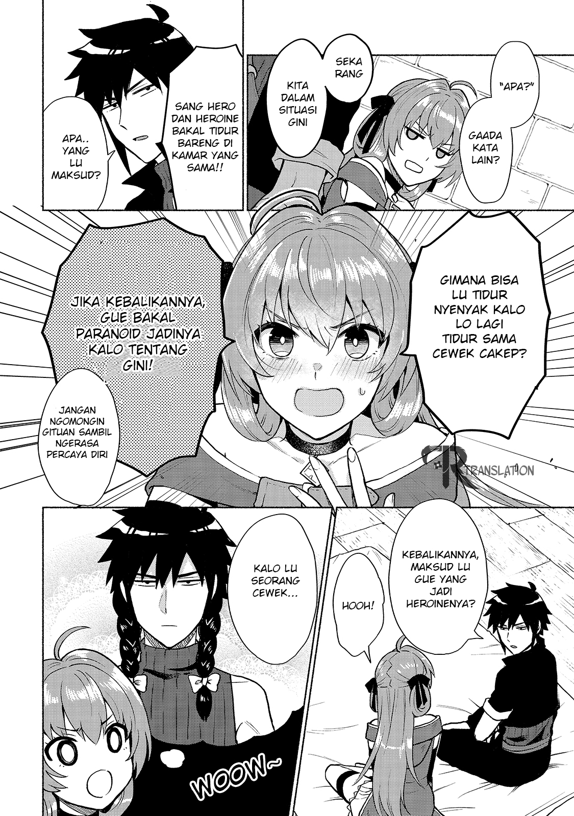 When I Was Reincarnated in Another World, I Was a Heroine and He Was a Hero Chapter 05 Bahasa Indonesia
