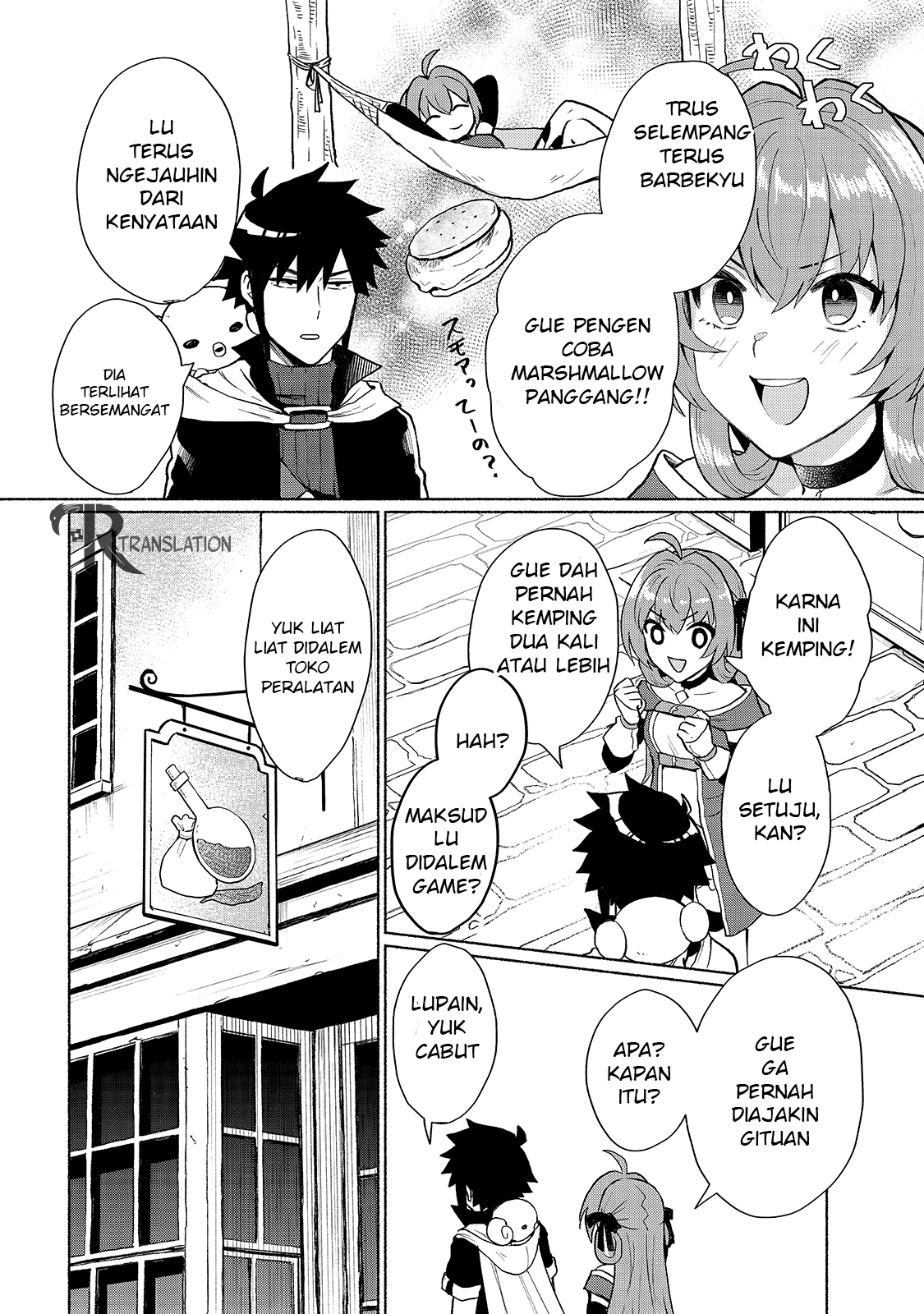 When I Was Reincarnated in Another World, I Was a Heroine and He Was a Hero Chapter 05 Bahasa Indonesia