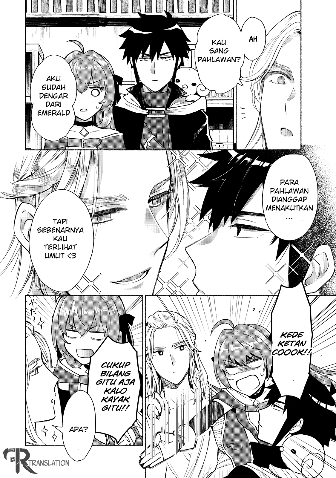 When I Was Reincarnated in Another World, I Was a Heroine and He Was a Hero Chapter 05 Bahasa Indonesia